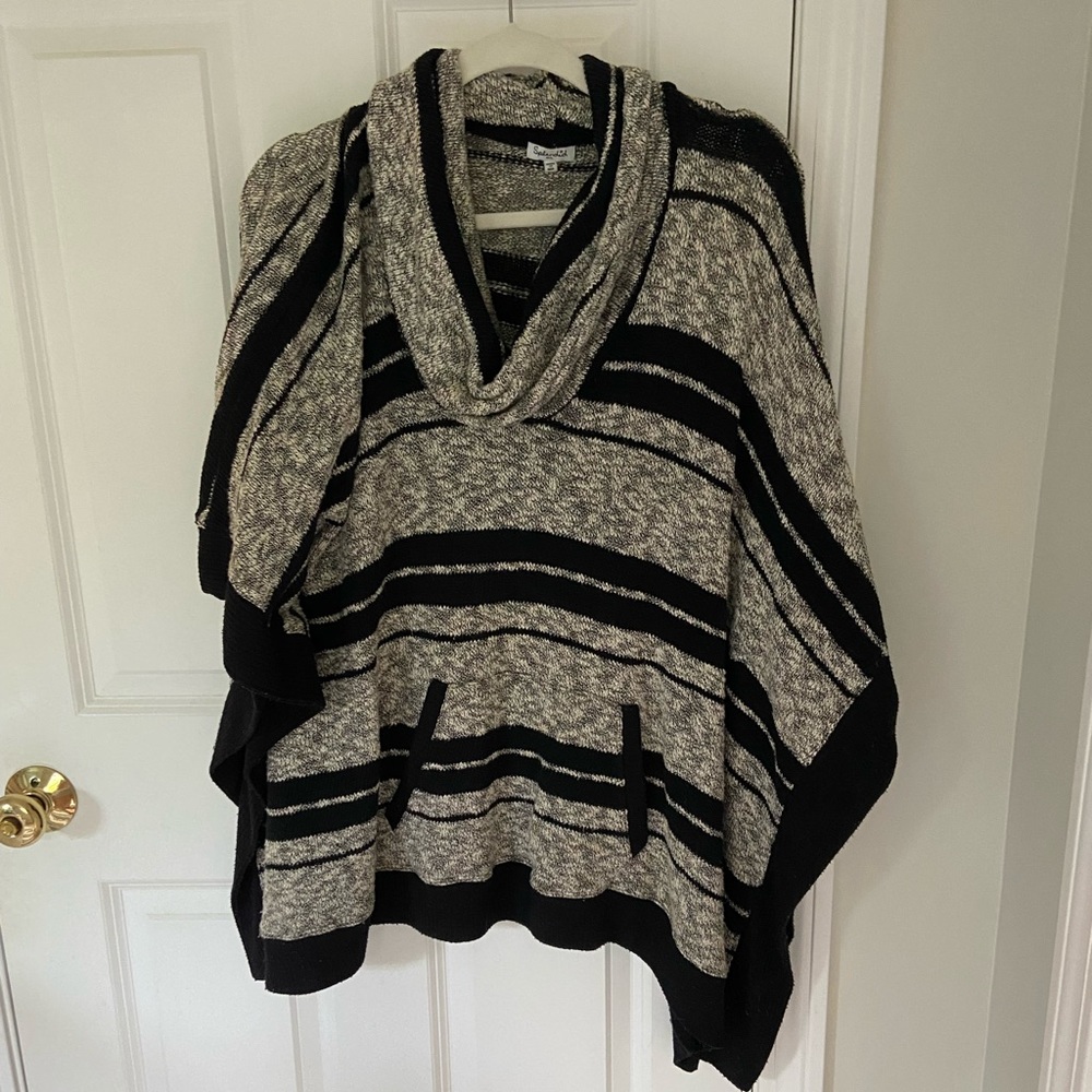 Splendid Poncho Sweater